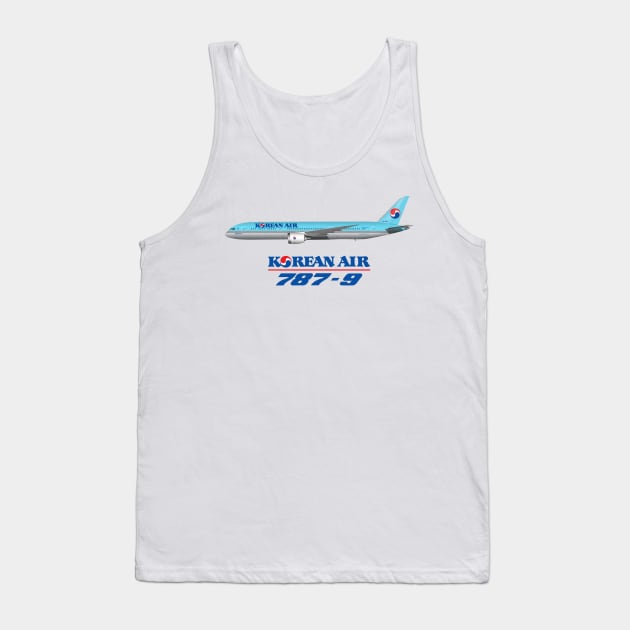 Korean 787-9 Tank Top by SteveHClark